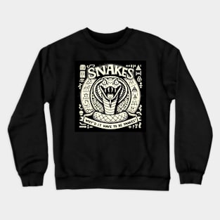 Snakes Crewneck Sweatshirt